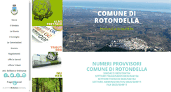 Desktop Screenshot of comune.rotondella.mt.it